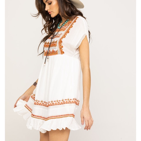 sunrise wanderer mini dress